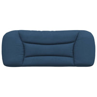 Cuscino Testiera Hvar Blu 100 cm in Tessuto 374555