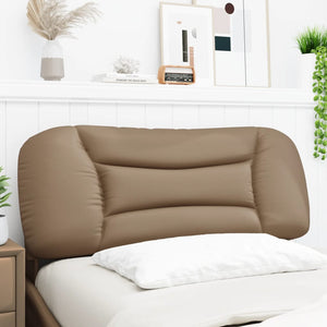 Cuscino Testiera Hvar Cappuccino 100 cm in Similpelle 374560