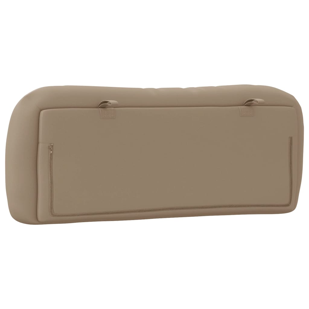 Cuscino Testiera Hvar Cappuccino 100 cm in Similpelle 374560