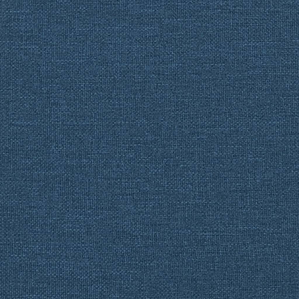 Cuscino Testiera Hvar Blu 140 cm in Tessuto 374582