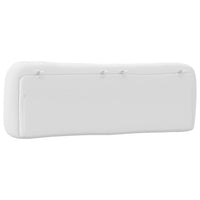 Cuscino Testiera-Cuscino per Testiera Hvar Bianco 160 cm in Similpelle