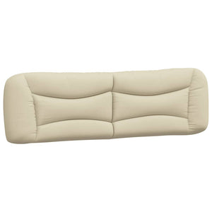 Cuscino Testiera-Cuscino per Testiera Hvar Crema 180 cm in Tessuto