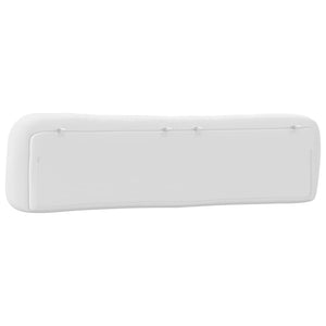 Cuscino Testiera Hvar Bianco 200 cm in Similpelle 374624