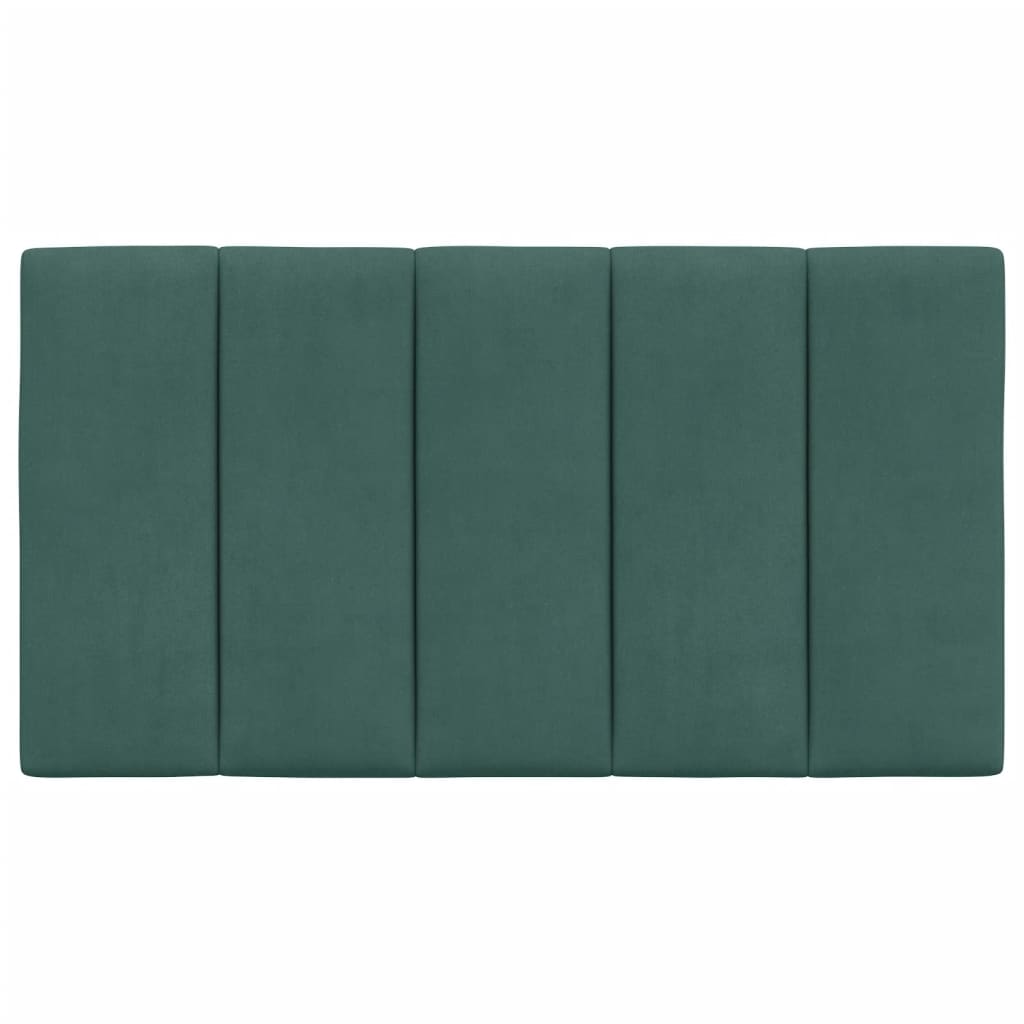 Cuscino Testiera Hanko Verde Scuro 80 cm in Velluto 374646