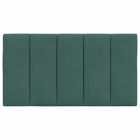 Cuscino Testiera Hanko Verde Scuro 80 cm in Velluto 374646