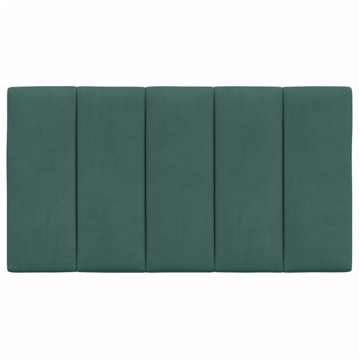 Cuscino Testiera Hanko Verde Scuro 80 cm in Velluto 374646