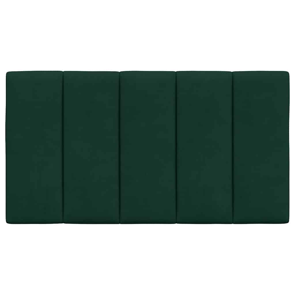 Cuscino Testiera-Cuscino per Testiera Hanko Verde Scuro 80 cm in Velluto