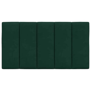 Cuscino Testiera-Cuscino per Testiera Hanko Verde Scuro 80 cm in Velluto