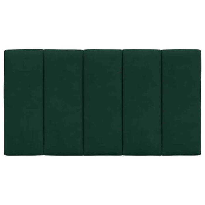 Cuscino Testiera-Cuscino per Testiera Hanko Verde Scuro 80 cm in Velluto