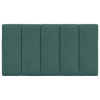 Cuscino Testiera Hanko Verde Scuro 90 cm in Velluto 374652