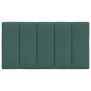 Cuscino Testiera Hanko Verde Scuro 90 cm in Velluto 374652