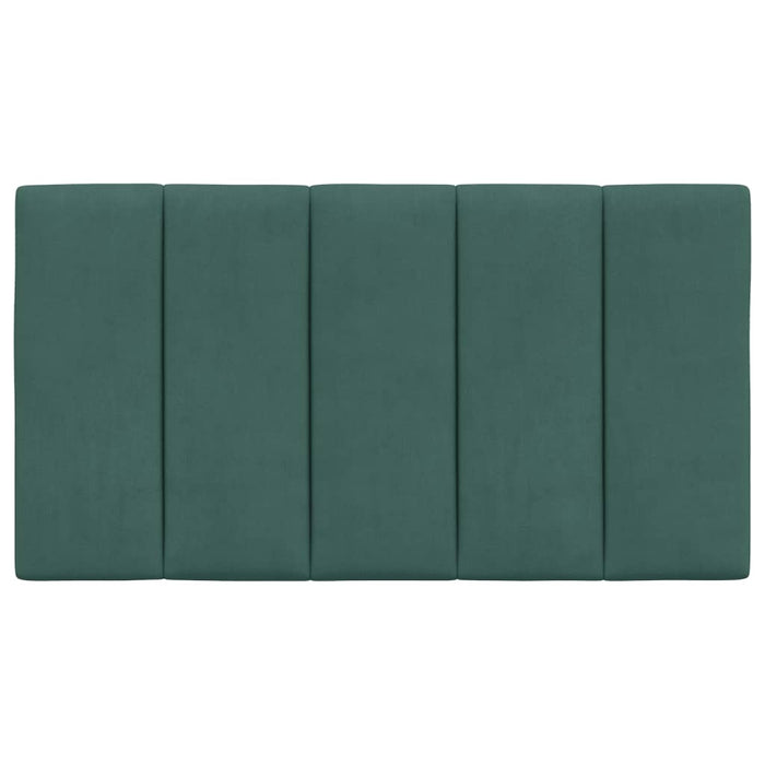 Cuscino Testiera Hanko Verde Scuro 90 cm in Velluto 374652