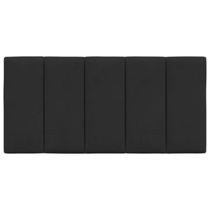 Cuscino Testiera-Cuscino per Testiera Hanko Nero 100 cm in Velluto