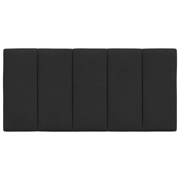 Cuscino Testiera-Cuscino per Testiera Hanko Nero 100 cm in Velluto