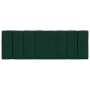Cuscino Testiera-Cuscino per Testiera Hanko Verde Scuro 140 cm in Velluto