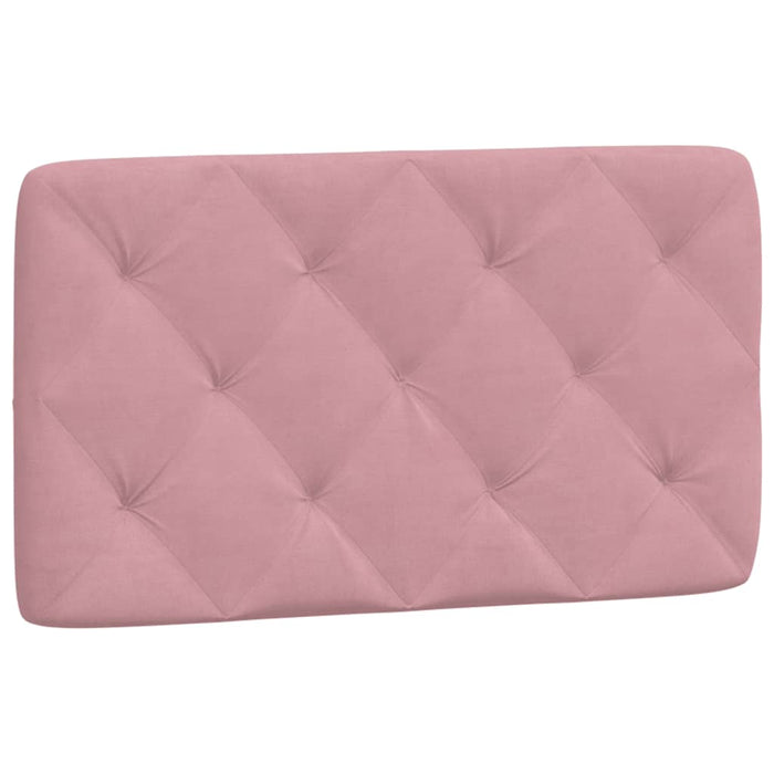 Cuscino Testiera Rosa 80 cm in Velluto 374707