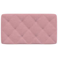 Cuscino Testiera Rosa 80 cm in Velluto 374707