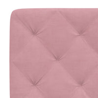 Cuscino Testiera Rosa 80 cm in Velluto 374707
