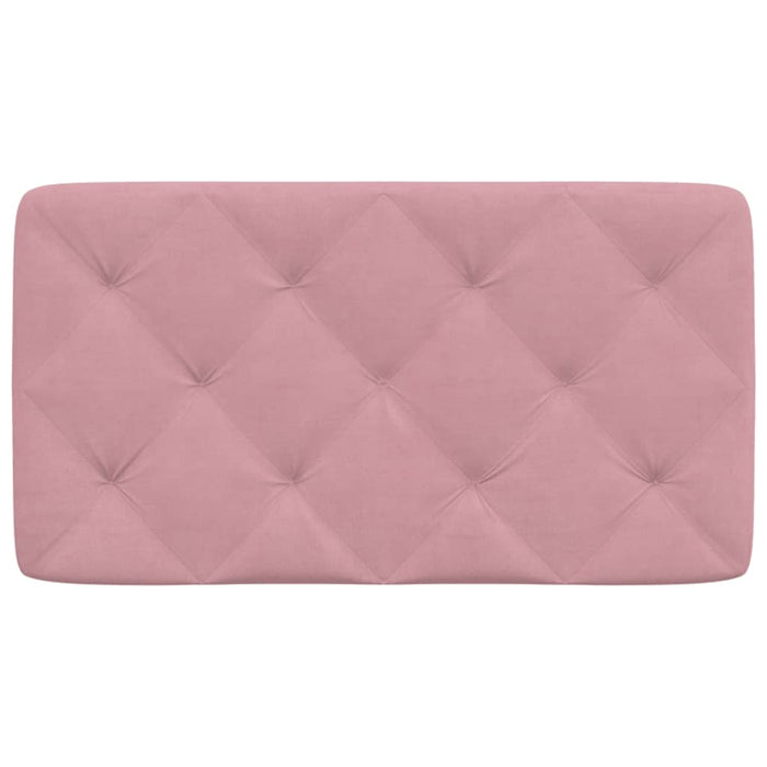 Cuscino Testiera Rosa 90 cm in Velluto 374713