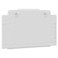 Cuscino Testiera-Cuscino per Testiera Viana Bianco 80 cm in Similpelle