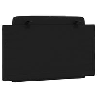 Cuscino Testiera-Cuscino per Testiera Viana Nero e Bianco 80 cm in Similpelle 696564