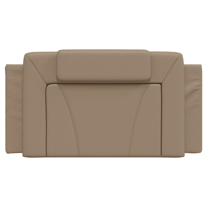 Cuscino Testiera Viana Cappuccino 100 cm in Similpelle 374778