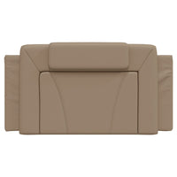 Cuscino Testiera-Cuscino per Testiera Viana Cappuccino 100 cm in Similpelle
