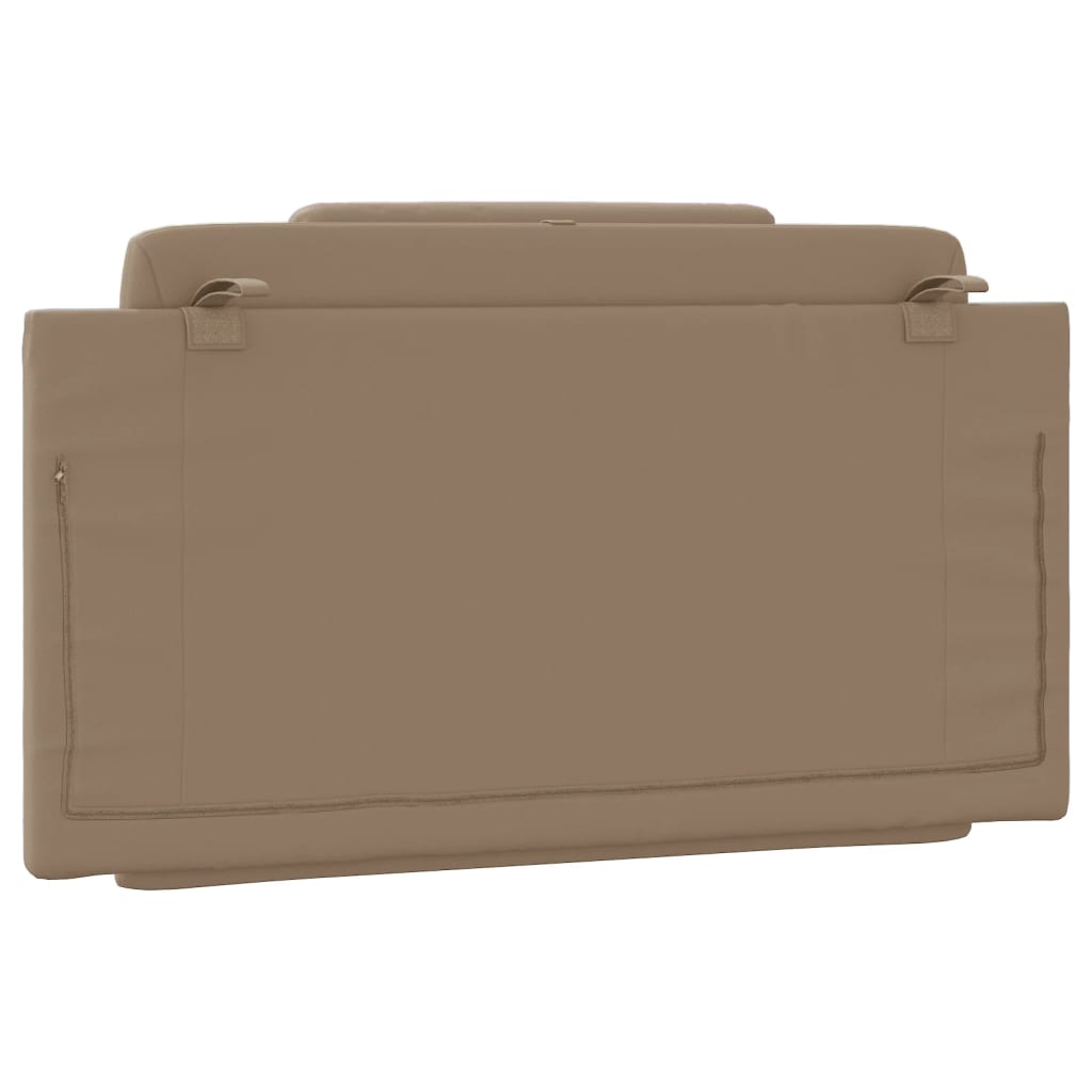 Cuscino Testiera-Cuscino per Testiera Viana Cappuccino 100 cm in Similpelle