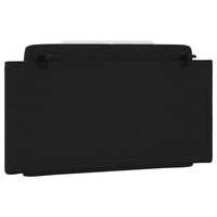 Cuscino Testiera-Cuscino per Testiera Viana Nero e Bianco 100 cm in Similpelle 178955