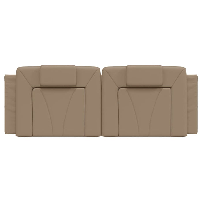 Cuscino Testiera-Cuscino per Testiera Viana Cappuccino 120 cm in Similpelle