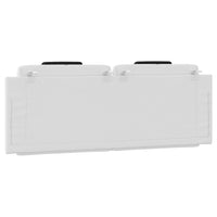 Cuscino Testiera-Cuscino per Testiera Viana Nero e Bianco 120 cm in Similpelle 423736