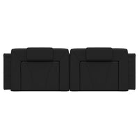 Cuscino Testiera-Cuscino per Testiera Viana Nero 160 cm in Similpelle