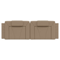 Cuscino Testiera-Cuscino per Testiera Viana Cappuccino 160 cm in Similpelle