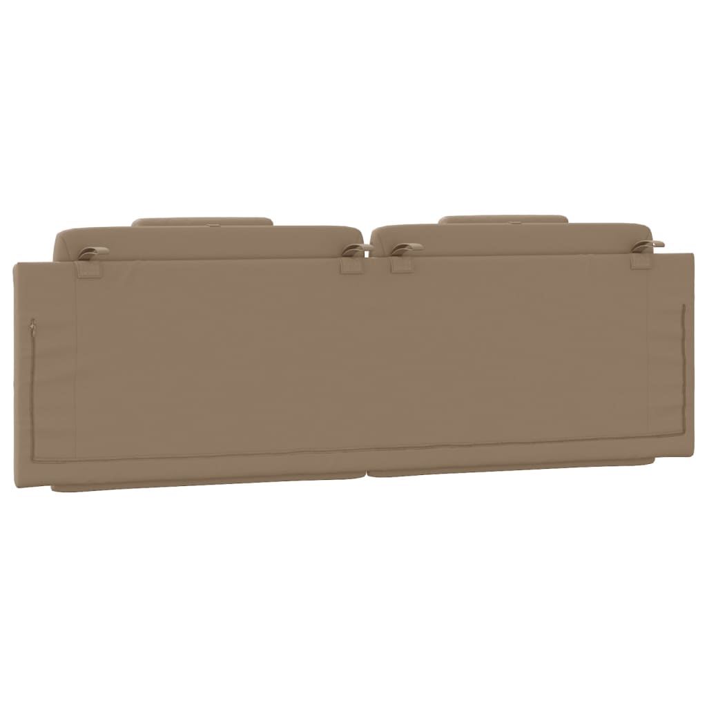 Cuscino Testiera-Cuscino per Testiera Viana Cappuccino 160 cm in Similpelle