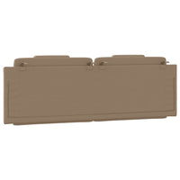 Cuscino Testiera-Cuscino per Testiera Viana Cappuccino 160 cm in Similpelle