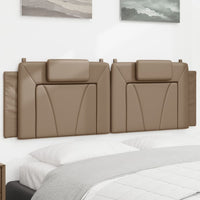Cuscino Testiera-Cuscino per Testiera Viana Cappuccino 160 cm in Similpelle