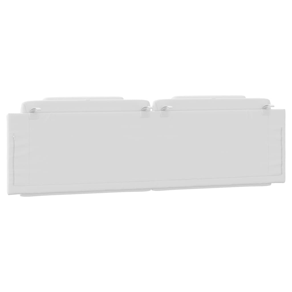 Cuscino Testiera-Cuscino per Testiera Viana Bianco 183 cm in Similpelle