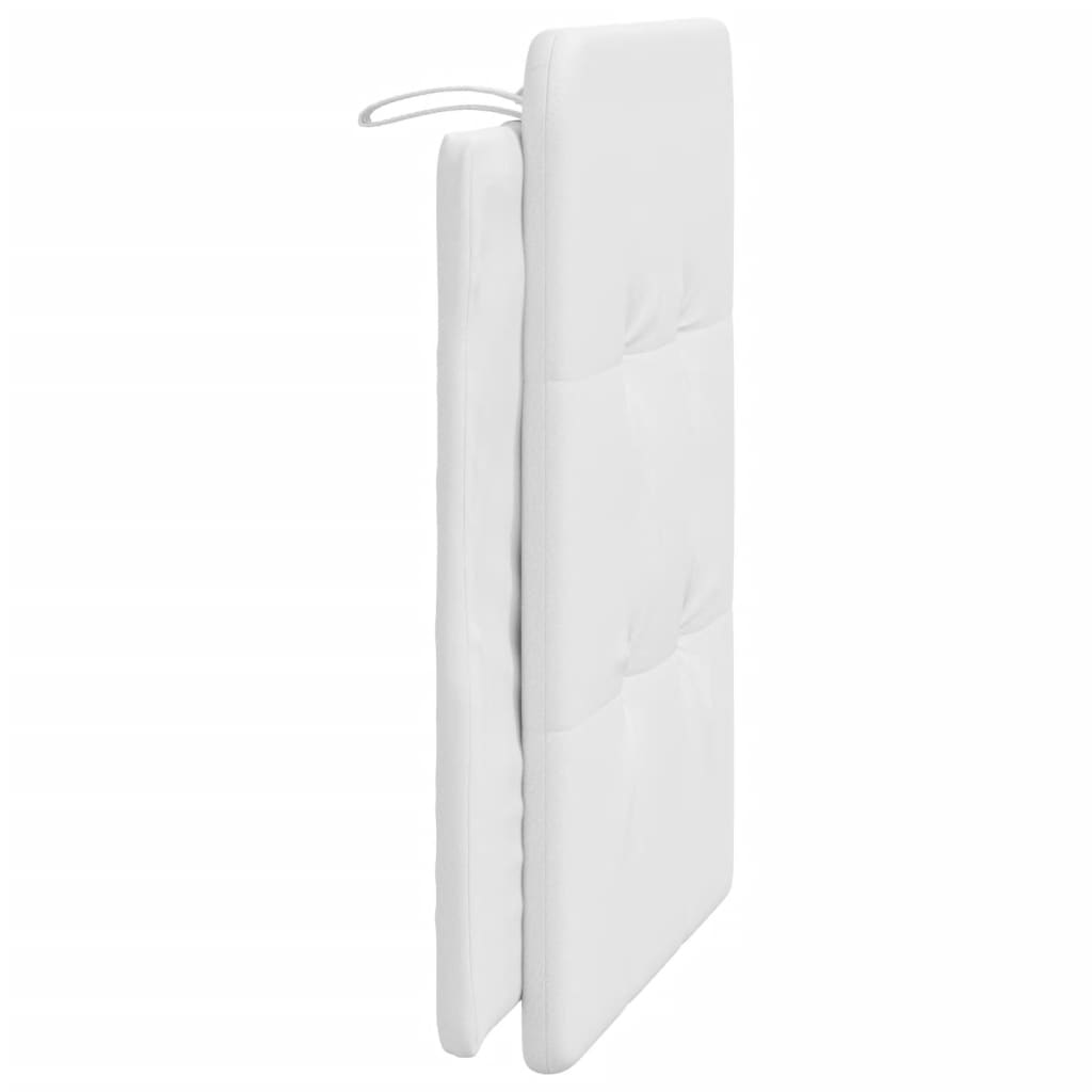 Cuscino Testiera-Cuscino per Testiera Zadar Bianco 80 cm in Similpelle