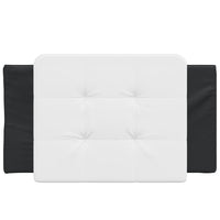 Cuscino Testiera Zadar Nero e Bianco 80 cm in Similpelle 374834