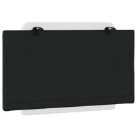 Cuscino Testiera Zadar Nero e Bianco 80 cm in Similpelle 374834