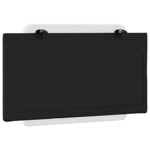 Cuscino Testiera-Cuscino per Testiera Zadar Nero e Bianco 80 cm in Similpelle 929650