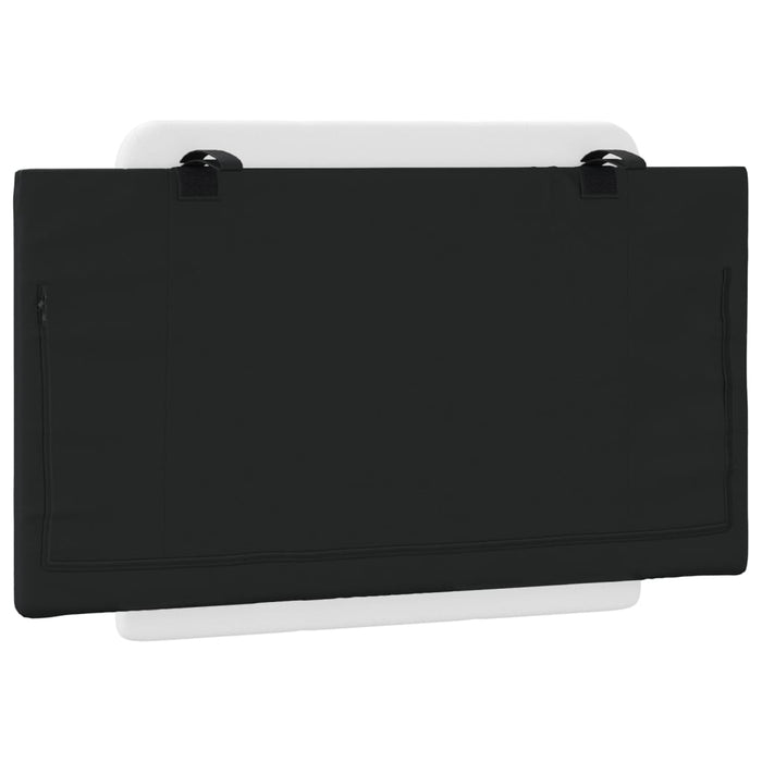 Cuscino Testiera-Cuscino per Testiera Zadar Nero e Bianco 80 cm in Similpelle 929650