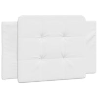 Cuscino Testiera Zadar Bianco 90 cm in Similpelle 374837