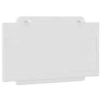 Cuscino Testiera-Cuscino per Testiera Zadar Bianco 90 cm in Similpelle