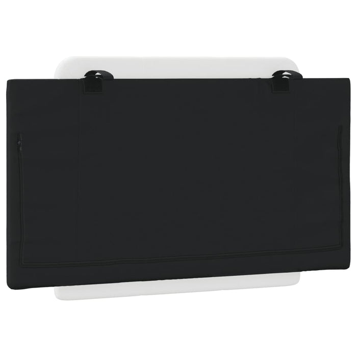 Cuscino Testiera-Cuscino per Testiera Zadar Nero e Bianco 90 cm in Similpelle