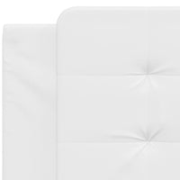 Cuscino Testiera-Cuscino per Testiera Zadar Bianco 100 cm in Similpelle