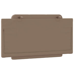 Cuscino Testiera Zadar Cappuccino 100 cm in Similpelle 374847