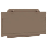 Cuscino Testiera-Cuscino per Testiera Zadar Cappuccino 100 cm in Similpelle