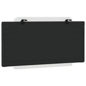 Cuscino Testiera Zadar Nero e Bianco 100 cm in Similpelle 374848