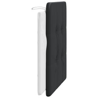 Cuscino Testiera Zadar Nero e Bianco 100 cm in Similpelle 374849